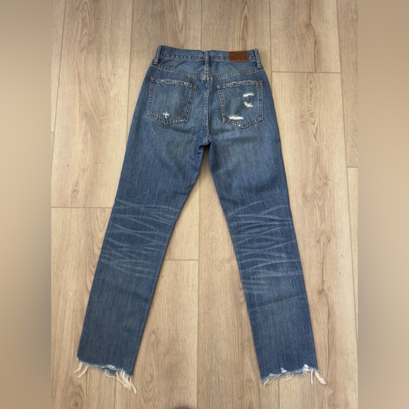MADEWELL Blue Distressed Jeans 👖 🤎 - Picture 10 of 14